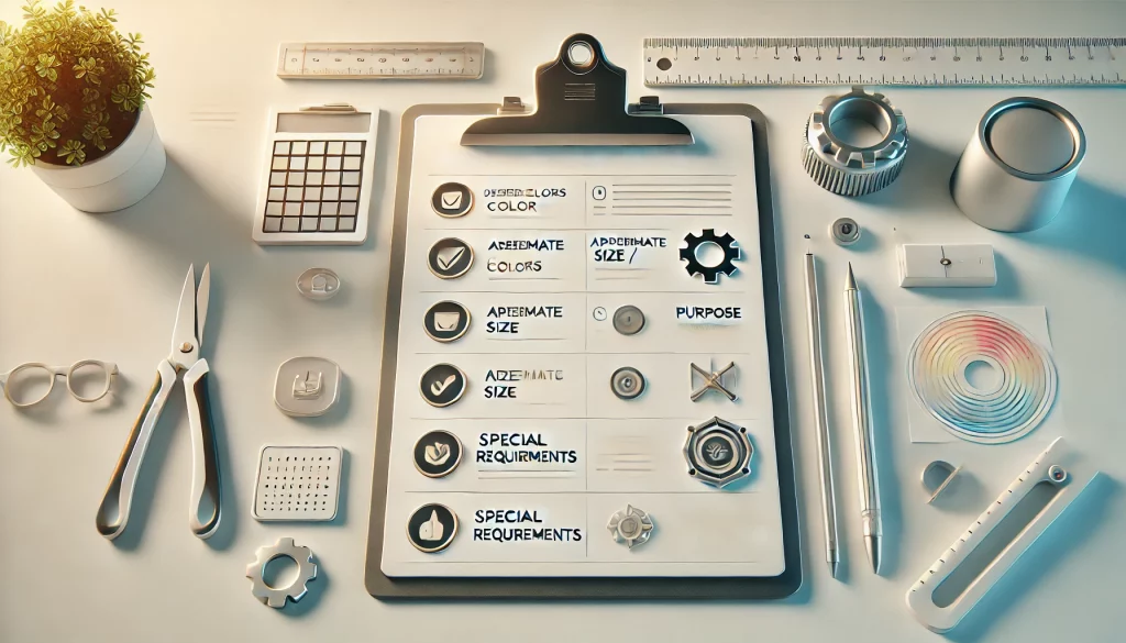 dall·e 2025 09 18 21.51.50 a modern, professional infographic style image that visually illustrates the process of describing a project in detail. the design is clean, minimalis